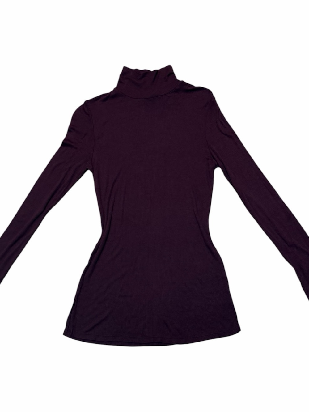 Jones New York Women's Long Sleeve Turtleneck - Plum